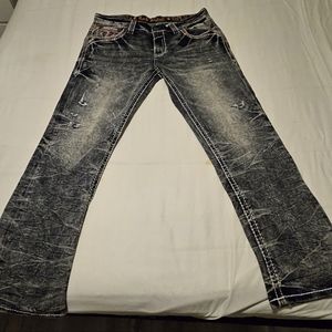 ROCK REVIVAL ARLO A201R ALT STRAIGHT JEAN